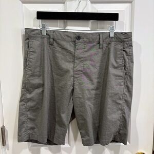 RVCA Hybrid Shorts Size 34 in Grey.